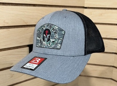 Richardson 112 Heather Grey/Black(lowtidecamo)